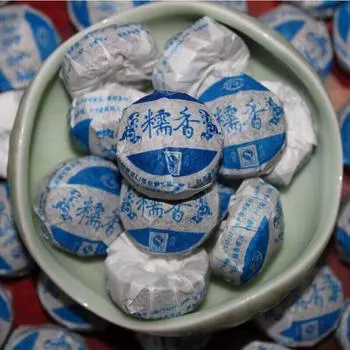 500г Юньнаньский чай Пуэр 2015 г. Спелый чай