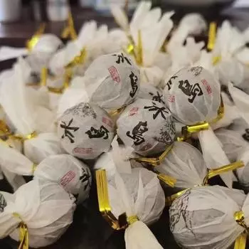 500г Юньнаньский сырой пуэр 2021 Биндао Жемчуг дракона Пуэр Сырой чай Весенний пуэр