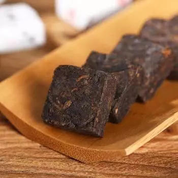 500 г Юньнаньский маленький квадратный кирпичный чай Пуэр Выдержанный кирпичный чай Пуэр Banzhang