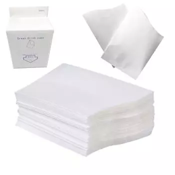 500Pcs Envelope Style Disposable Paper Cups Thickened Office Water Cup Cold Drinks Cup Milk 500Pcs Paper Cups