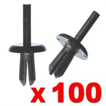 500шт DEFENDER 90 110 130 КОЛЕСНЫЕ АРКИ грязевые брызговики с заклепками ПЛАСТИКОВЫЕ ЗАЖИМЫ LAND ROVER 1pc как