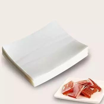 500шт красивая нуга съедобная бумага маслостойкая рождественская свадебная упаковка конфет белый