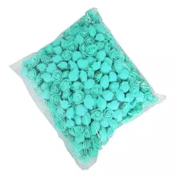 500шт ПЭ пена голова розы искусственный цветок для DIY медведь кукла свадебный дом декор