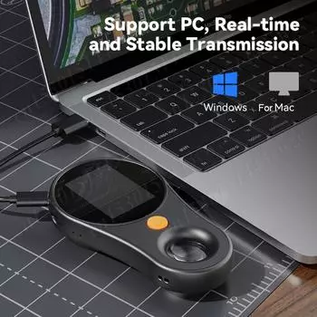 500X портативный цифровой микроскоп 2 МП электронная лупа для монет с 8 светодиодами детский карманный микроскоп для ремонта ювелирных часов белый