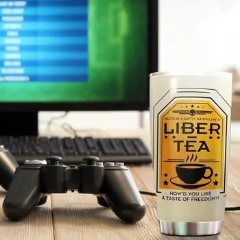 501-600 мл стакан из нержавеющей стали, изолированная чашка для воды, кружка для чая Liberty, отличный контроль температуры, геймерский мужской подарок, кофе