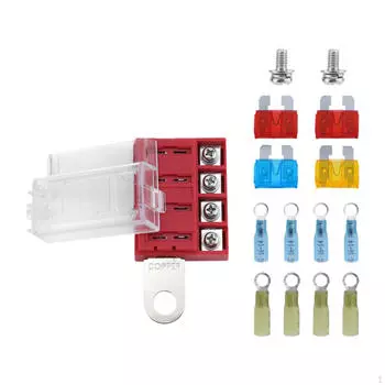 5023 ST Blade Комплект предохранителей для клемм аккумуляторной батареи 100A 32V Аксессуар Заменяемые детали Простая установка 4