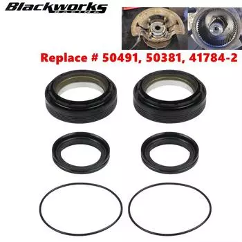 50381 41784-2 50491 Комплект вакуумных уплотнений кулака и трубки переднего моста для Ford Super Duty Excursion F550 F450 F350 F250 Dana 50 60 98-04