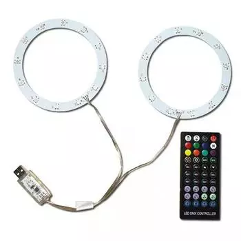 5050 RGB LED Light Strip For PS5 Console with Remote Controller