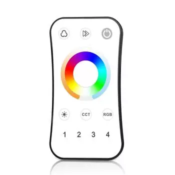 5050 RGBCCT контроллер светодиодной ленты 5CH 2.4GHz контроллер 2835 5050 5IN1 RGB CCT CW WW светодиодная лента DC12V 24V Max 600W 30m 1remote to max 50box