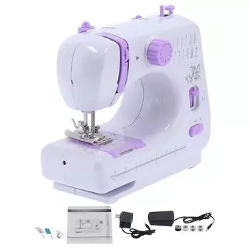 505A 605 швейная машина бытовая мини многофункциональная электрическая настольная швейная машина оверлок