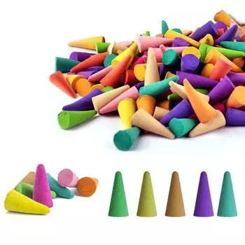 50/100/150/200/250/300 шт., аромат сандалового дерева, пагода агавы, аромат полыни, средство от комаров, аромат для домашней комнаты, стойкие благовония Mixed-50Pcs