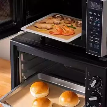 50/100/200 шт. Бумага для выпечки для духовки, фритюрницы, коврик для выпечки, антипригарная абсорбирующая масляная бумага для выпечки, гриля, нарезаемая пергаментная бумага