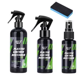 50/100/300 мл автомобильный восстановитель пластика, средство для полировки кожи, ремонт кожи автомобильного сиденья, восстановитель пластика салона, автомобильные аксессуары 50ml