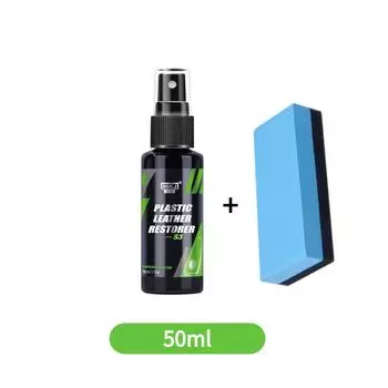 50/100/300 мл Восстанавливающее средство для пластика, восстанавливающее покрытие для пластика, средство для ремонта кожи, средство для ремонта автомобильных сидений, жидкость для чистки салона автомобиля 50ml