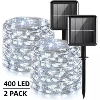 50/100 LEDs Solar Fairy Lights Waterproof Solar Power String Light Garland Outdoor Lights Christmas Decor Garden Lawn Lamp 7M 50 LEDs теплый белый