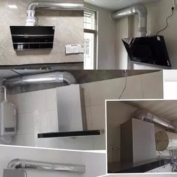 50-100 мм дымоходная труба из нержавеющей стали 90-градусный отвод для печей, каминов, коптилен, барбекю, вентиляции, дымохода, изгиб