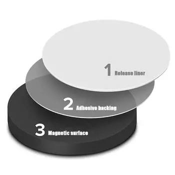 50/100 шт. Гибкие магнитные точки, прочные самоклеящиеся магниты, самоклеящиеся магнитные наклейки для холодильника, строительства, ремесла, офиса