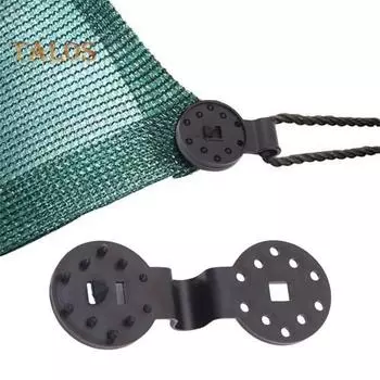 50/100 шт. крепежный зажим для ткани для тента, солнцезащитная сетка, защищенный от атмосферных воздействий зажим, простая установка, многоразовые зажимы с фиксаторами для теплицы, садовой сетки, солнцезащитный козырек S 50pcs