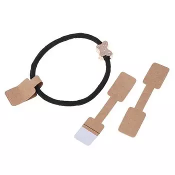 50/100 шт квадратные пустые ценники ожерелье кольцо ювелирные этикетки бумажные наклейки 50Pcs