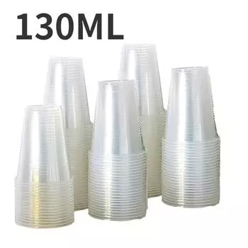 50/100 шт одноразовые прозрачные пластиковые стаканчики для пикника на открытом воздухе пластиковые стаканчики для питья стаканчики для вечеринок дни рождения свадьбы кемпинга утварь 50PCS