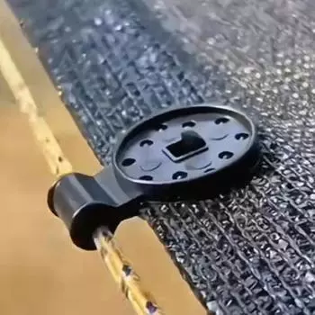 50/100 шт. Пластиковые зажимы для теневой ткани, прочные пряжки для брезента, многоразовые фиксирующие зажимы для сельскохозяйственной сетки от птиц, садовой ветрозащиты от солнца S 50pcs