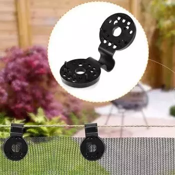 50-100 шт. Пластиковые зажимы для тента, наружная сетка для теней, зажим для кемпинга, садовые инструменты, садовые постройки, зажим для крепления сетки для забора, тент 50pcs