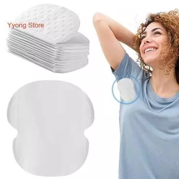 50/100 шт. подушечки для пота под мышками супер впитывающие прочные клейкие герметичные подушечки против пота дезодорирующие пластыри для мужчин и женщин 50pcs