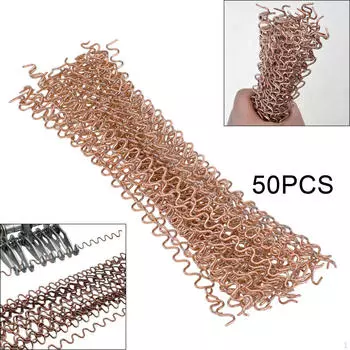 50/100 шт. волнистые провода для вытягивания вмятин съемник для точечной сварки волнистые провода для ремонта кузова автомобиля 50 PCS