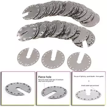 50/100 шт., зажим для заземления солнечной панели, шайба, прокладка, 3 типа, зажим для заземления солнечной панели, прокладка, подходит для фотоэлектрических систем
