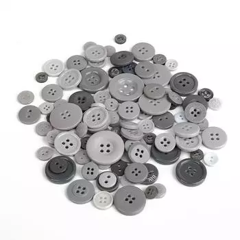 50-100 штук разноцветных смоляных пуговиц для шитья, разные размеры изделий ручной работы, ручное шитье пуговиц своими руками, ручная роспись своими руками