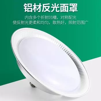 50/100 Вт суперяркий светодиодный светильник High Bay, трехкомпонентный, для фабрики, склада, мастерской, промышленного освещения, люстра Whie light