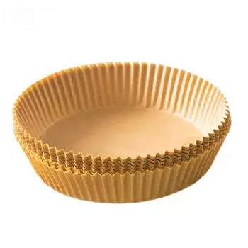 50/100 шт. одноразовая бумажная подложка для фритюрницы с антипригарным покрытием, круглая подложка для сковороды в духовке для 16 см фритюрницы для микроволновой печи