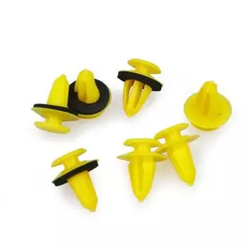 50/10 шт. автоматический крепежный зажим для дверных панелей крепежные зажимы пластиковые фиксированные зажимы для Lada Kalina Golf Land Rover Chevrolet Jaguar