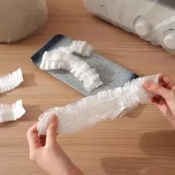 50/10pcs Disposable Microwave Oven Cover Thicken Transparent Fan Rice Cooker Home Appliance Dust Prevention Kitchen Tools