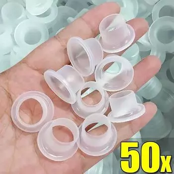 50/10x силиконовые прокладки для герметизации крана предотвращают капание герметичная пряжка резиновая шайба для труб резьбовой фитинг заглушка 10PCS