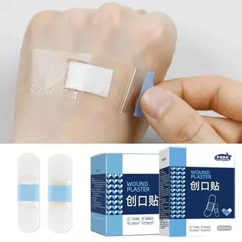 50/120 шт прозрачный лейкопластырь для ран водонепроницаемый медицинский антибактериальный пластырь аптечка первой помощи для дома и путешествий 7222mm-50PCS