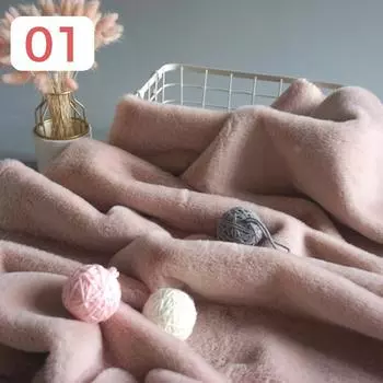 50*160 см супер мягкий искусственный мех кролика рекс ткань утолщенный мех плюшевая ткань для DIY одежды шарф дисплей фон ткань 50X160cm