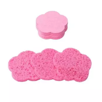 50/20/10/5PCS Facial Cleaning Sponge Pad Reusable Compression Water Absorption Soft Exfoliating Facial Mask SPA Makeup Remover