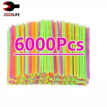 50/3000/6000 шт. разноцветная соломинка для питья Rietjes молочный чай бар вечеринка Kunststof питьевая свадьба кухня соломинка для напитков оптовая продажа