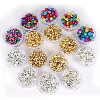 50-300 шт./пакет, маленькие железные колокольчики, руки используются для изготовления ювелирных изделий своими руками, аксессуаров для браслета, подвесок на ножном браслете 8mm 200pcs/bag