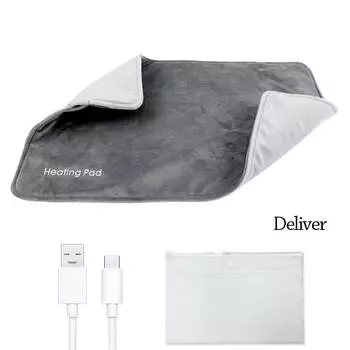 50*30СМ Быстронагревающееся Электрическое Одеяло с Подогревом USB Электропростынь Зимний Зимний Термоковрик Дом