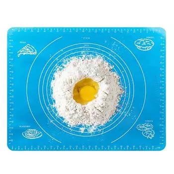 50*40 см силиконовый коврик для выпечки, коврик для выпечки, коврик для раскатки теста, макароны, тесто для пиццы, антипригарное устройство, кухонный держатель, кондитерские изделия 50x40cm розовый