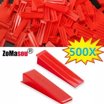 50-500 шт. многоразовая система выравнивания плитки, клинья, зажимы, керамические вставки, распорки, плитка, пол, стены, кареточный строительный инструмент