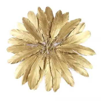 50-500 золотых гусиных петушиных перьев для поделок, свадебной вечеринки, украшения дома, изготовления ювелирных изделий, шлейфы, принадлежности «сделай сам» 50 красный