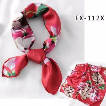 50 * 50 см шелковые шарфы весна и осень универсальное украшение профессиональные маленькие квадратные шарфы защита шеи связывающая сумка 50*50cm