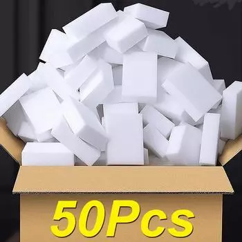 50/5 шт. меламиновая губка волшебная бытовая посуда горшок для мытья посуды щетки губки для офиса кухня ванная комната чистящие средства 5PCS