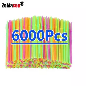 50/6000 шт. разноцветные соломинки для питья Rietjes оптом молочный чай бар вечеринка свадьба кухня Kunststof питьевые напитки соломинки