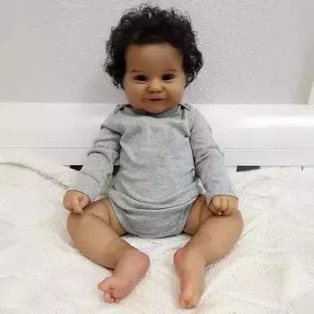 50/60 см кукла-реборн Мэдди Гёрл, ручная работа, детализированная роспись, видны вены, реалистичный 3D-тон кожи, веселый рождественский подарок 50cm