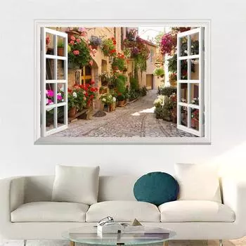 50*70 см/57*90 см, 1 шт., настенная наклейка, съемная декоративная наклейка из ПВХ, наклейка для гостиной, детской комнаты 50*70cm