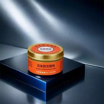 50/80G Аварийная свеча Предотвращение стихийных бедствий Отключение освещения Уличные бездымные свечи Железные банки Растительные свечи 80G